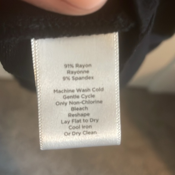 Black Talbots ruched dress. XL gently used - Picture 8 of 8